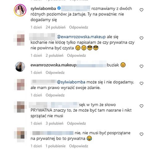 Sylwia Bomba i Ewa Mrozowska odpowiadają na komentarze internautów 