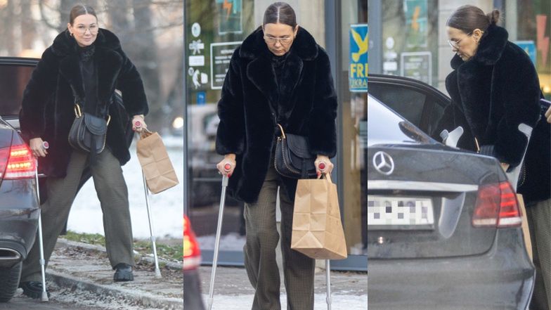 Kinga Rusin na zakupach na mieście