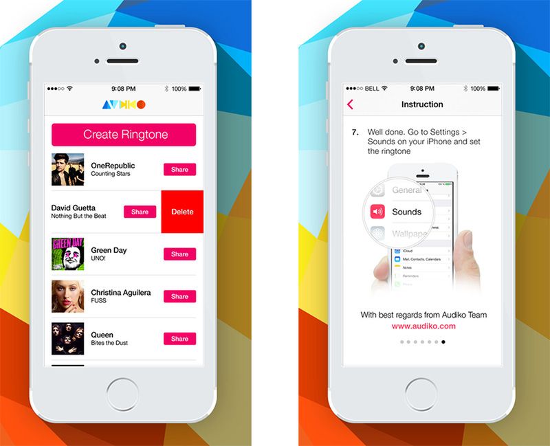 Chwilowa promocja na Audiko Ringtones PRO, warto skorzystać jeżeli chcesz darmowe dzwonki na iPhone’a! 3