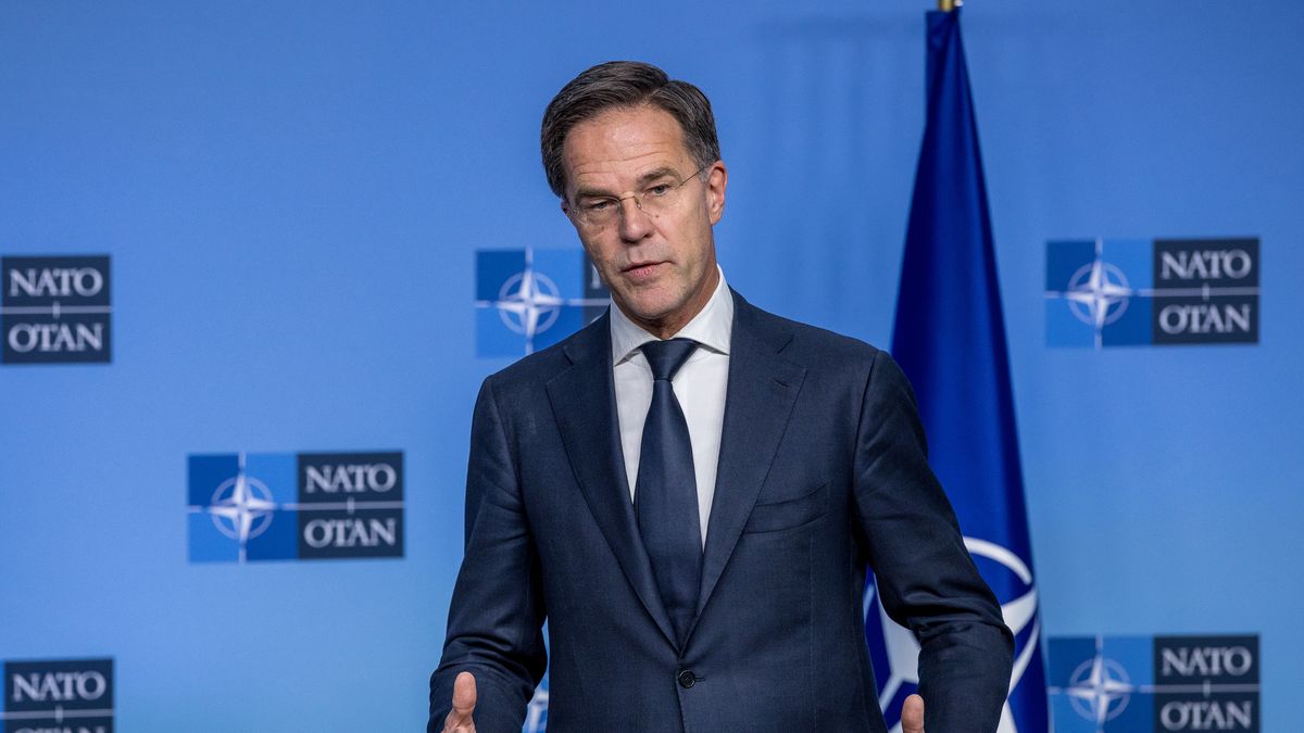 Szef NATO Mark Rutte 