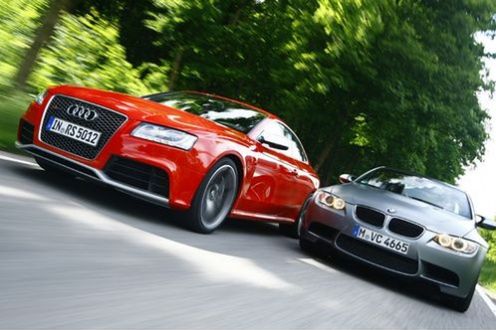 Audi RS5 vs BMW M3 - kolejne starcie supercoupe [wideo]