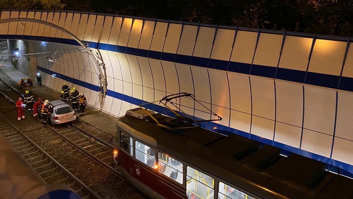 Pijany Polak w Czechach.