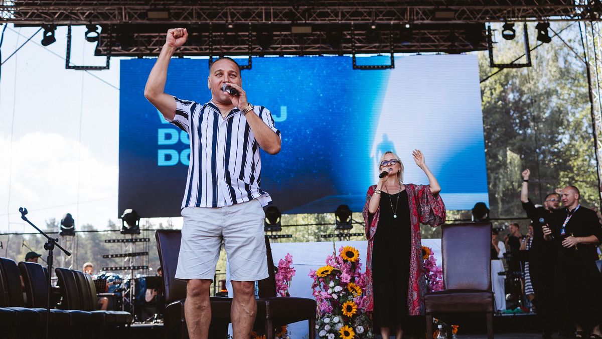 Małżeństwo Łukasza i Edyty Golców po raz kolejny przekonywało o sile wiary w Boga.