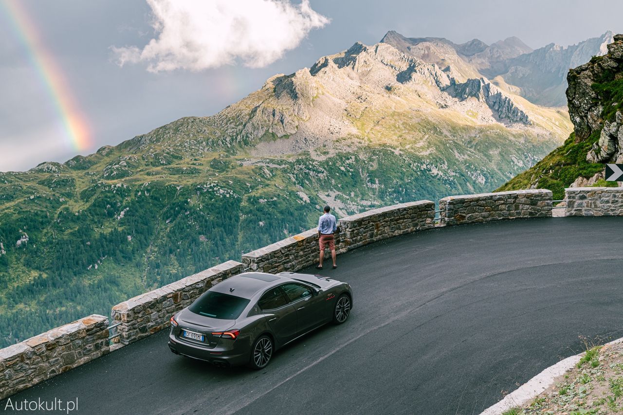 Maserati Ghibli Trofeo na Przełęczy Timmelsjoch. Wprowadziłem 580 KM na 2509 m n.p.m.