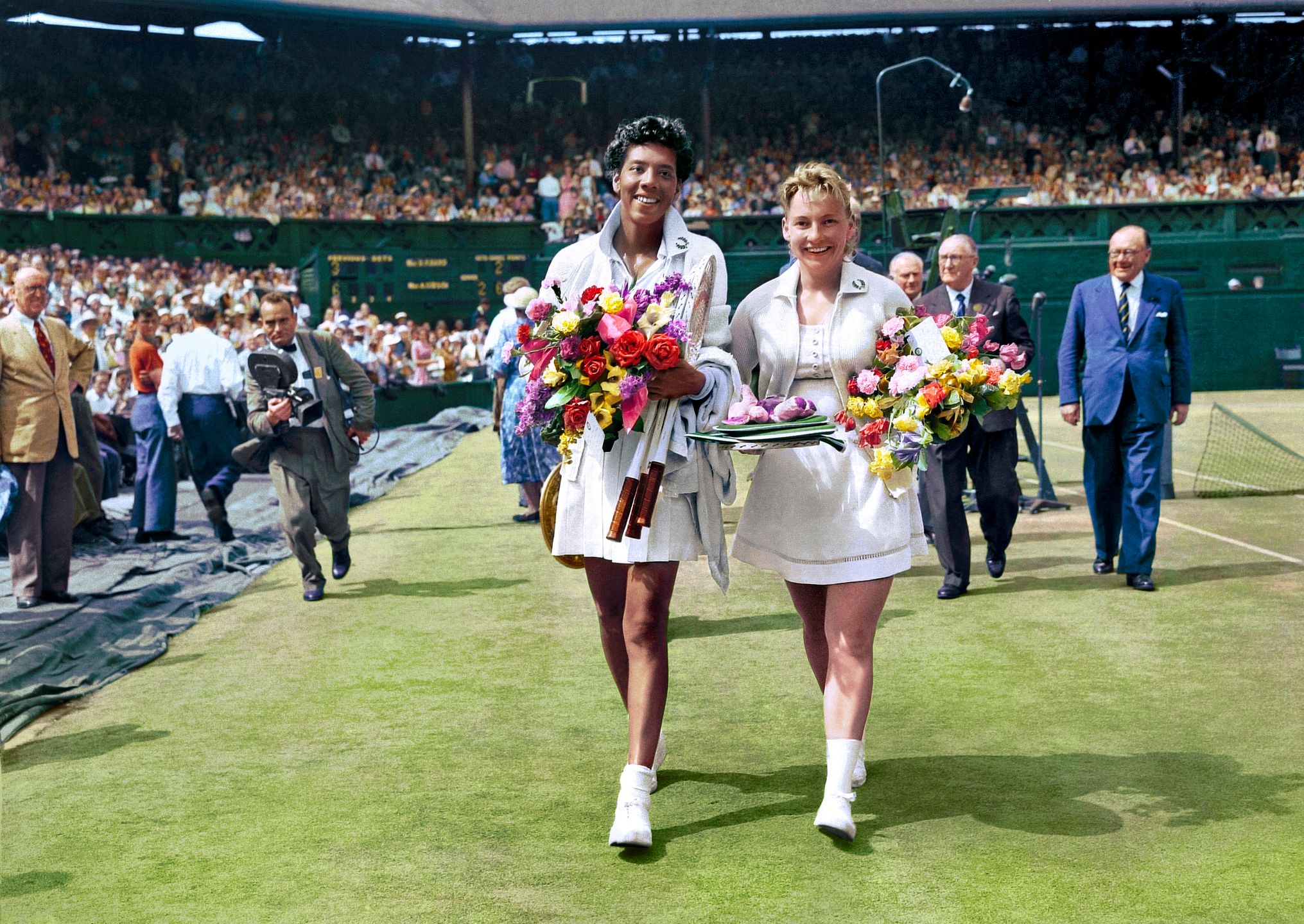 Turniej Wielkiego Szlema powraca na korty. Oto historyczne zdjęcia Wimbledonu w kolorze 3