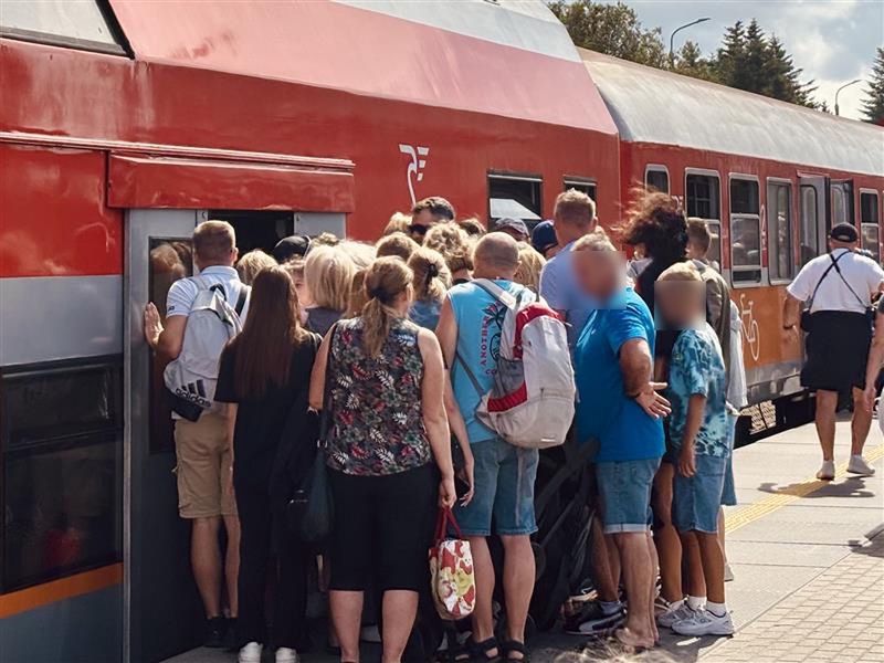 Długi weekend we Władysławowie. "Jak tor przeszkód"