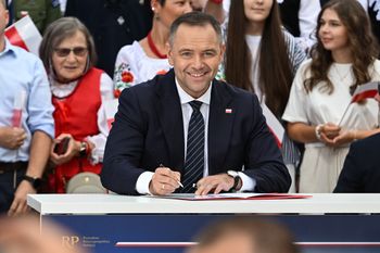 Nawrocki zapowiada zmiany. Mówił o stosunkach z Niemcami