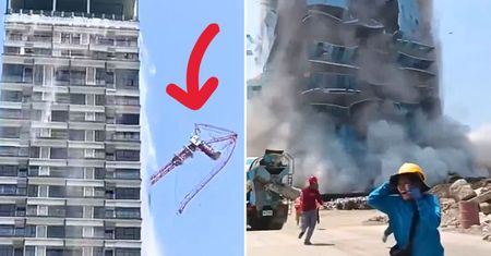 Dramatyczne chwile po trzęsieniu ziemi. Nagrania z Bangkoku