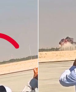 Katastrofa lotnicza w Dubaju. Świadek nagrał moment wypadku