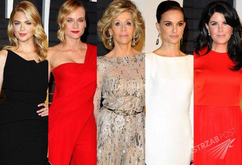 Jane Fonda, Natalie Portman i Kate Upton na oscarowym after party