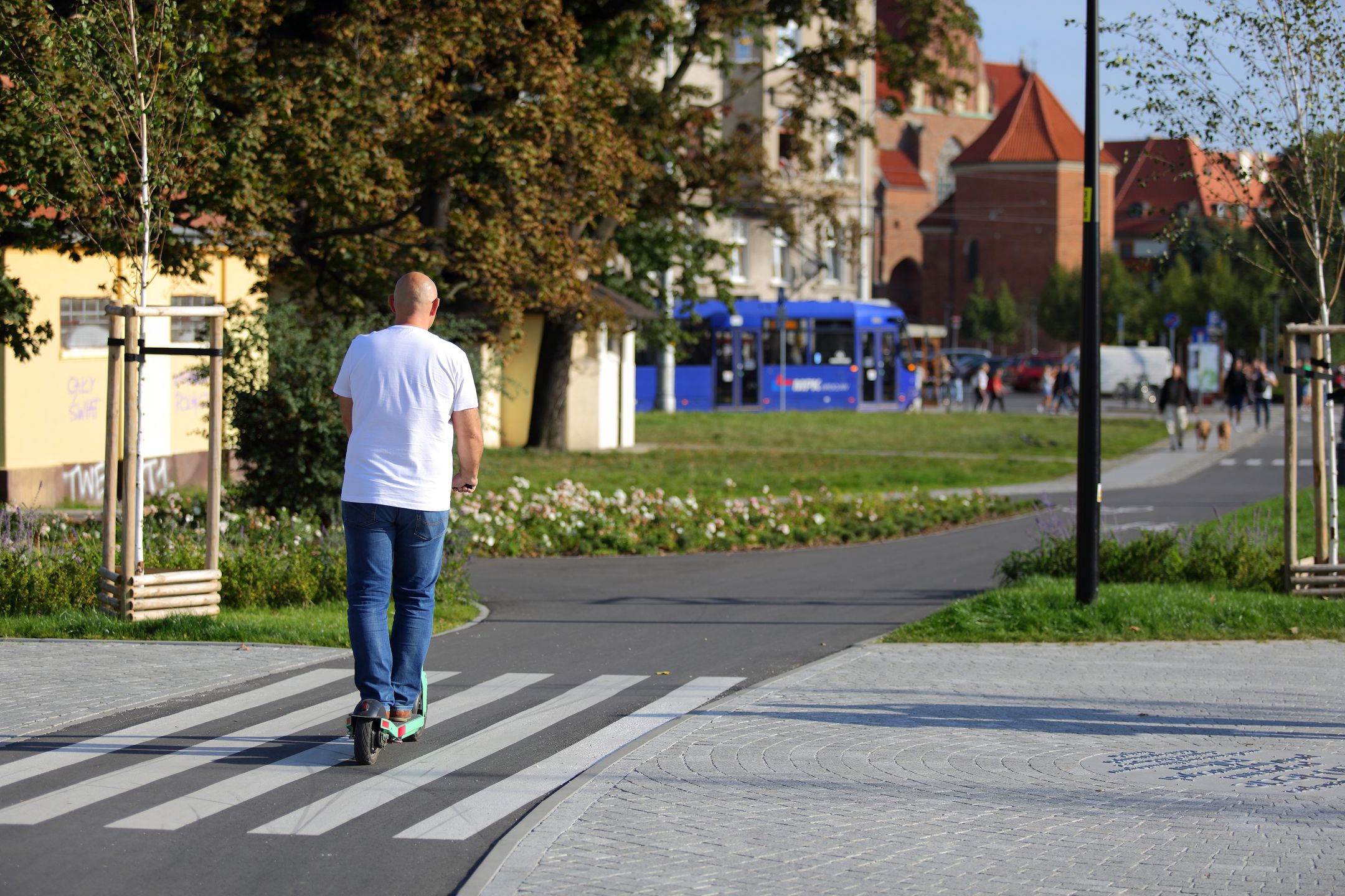 Potrącił pieszego