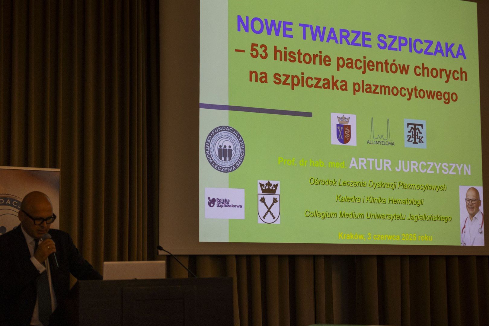 Premiera książki specjalisty od leczenia nowotwóru złośliwego układu chłonnego
