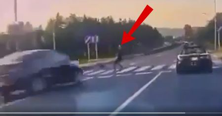 Wstrząsające nagranie. 51-latka aż wyrzuciło w powietrze. Nie żyje