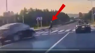 Zmiótł 51-latka. Tragedia. Wstrząsające nagranie z Nowego Sącza