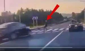Wstrząsające nagranie. 51-latka aż wyrzuciło w powietrze. Nie żyje