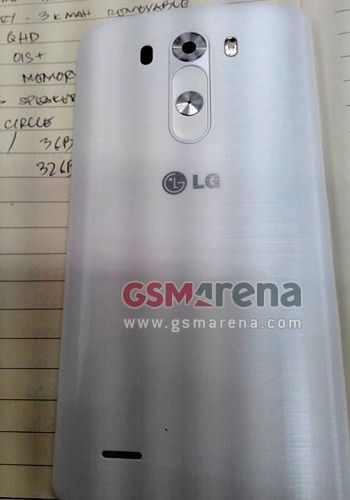 LG G3 wycieka na zdjęciach. Jest też specyfikcja 4