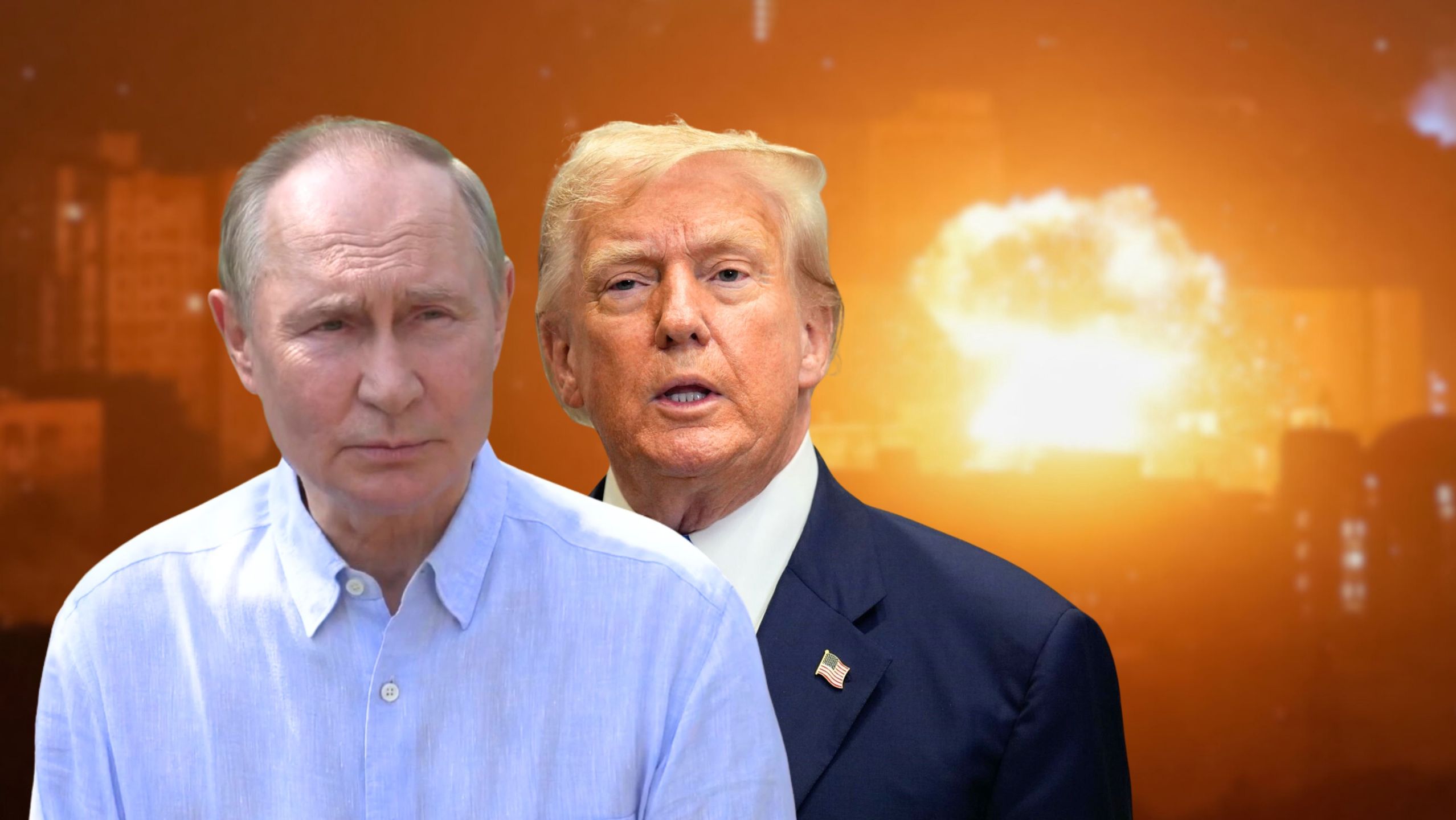 Putin odpowiada Trumpowi. W tle rosyjski atak na Kijów 