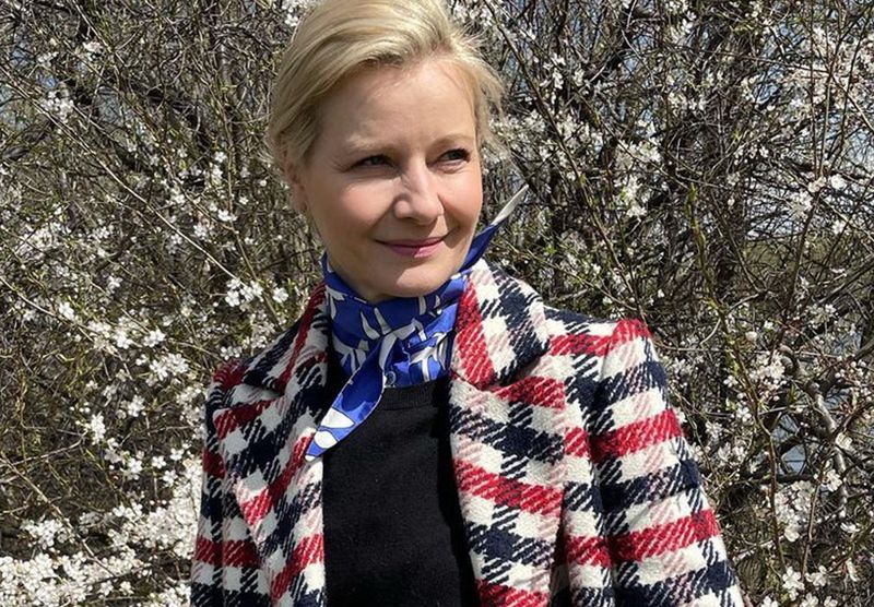 Małgorzata Kożuchowska lansuje modny trend na wiosnę