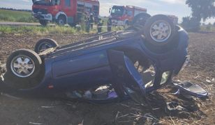 Tragiczny wypadek pod Inowrocławiem. Nie żyje 40-letnia kobieta