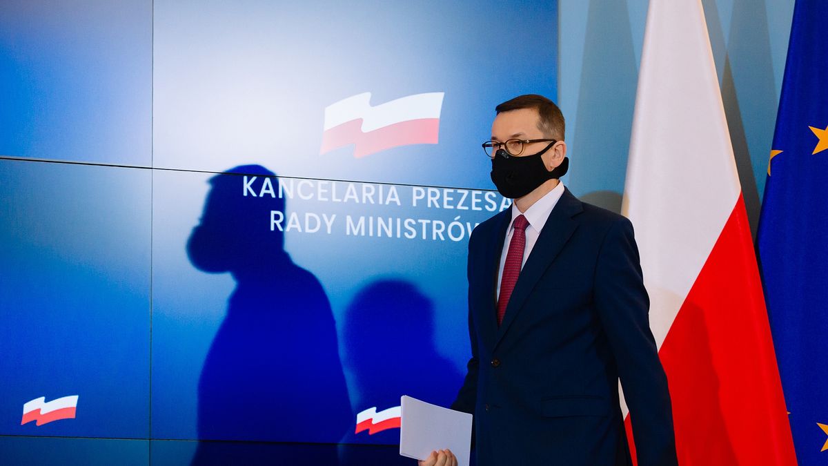 Premier Mateusz Morawiecki nie zdołał zapobiec skurczeniu się gospodarki w 2020 roku.
