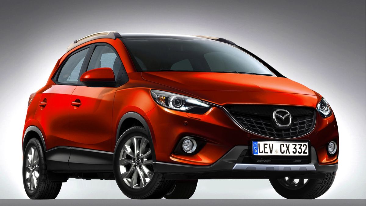 Nieoficjalna wizualizacja Mazdy CX-3