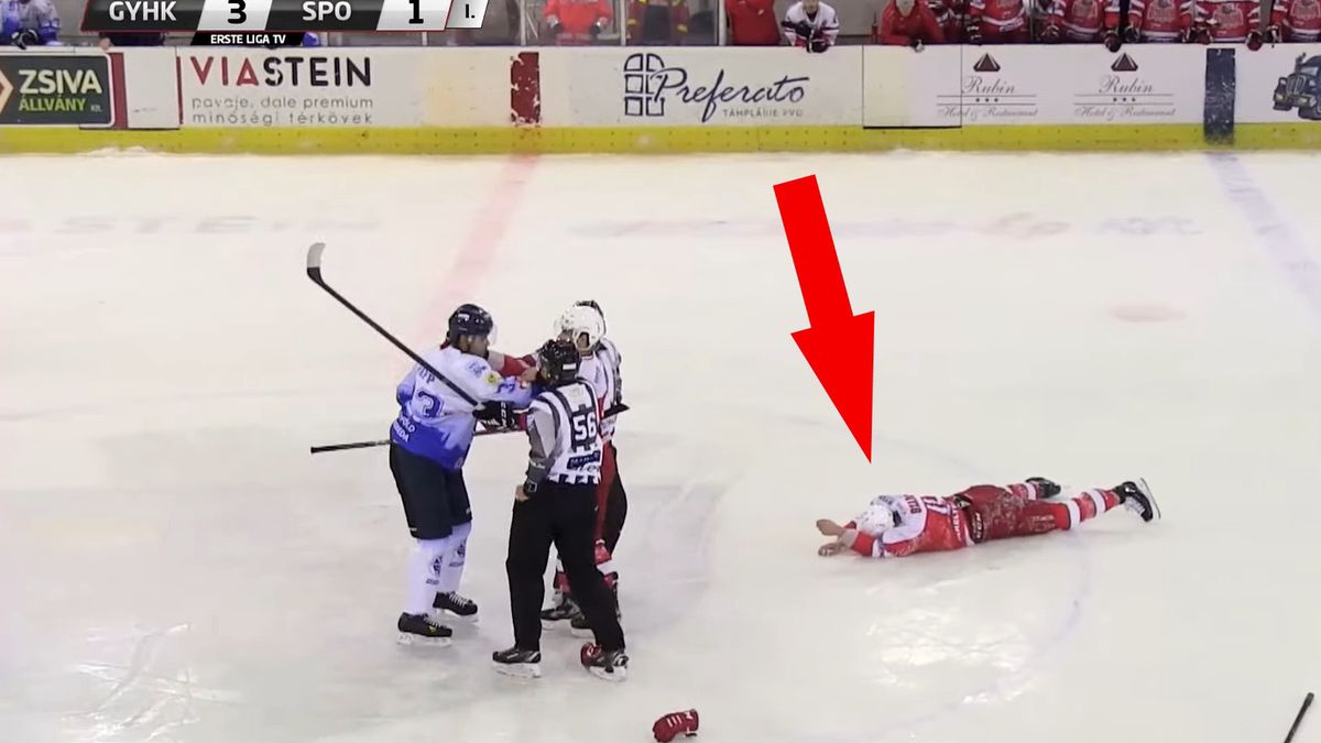 Brutalny faul podczas meczu 