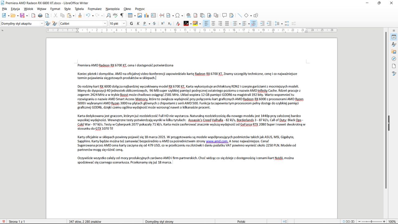 Libreoffice Zmiana Orientacji Jednej Strony LibreOffice Writer: jak zmienić orientację strony?