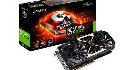 Gigabyte chwali się najwydajniejszą kartą GeForce GTX 1070