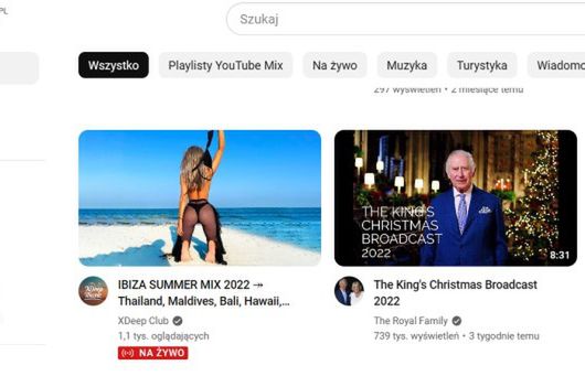 Na telewizorach na streaming przypada w Polsce już ponad 8 proc. YouTube przed Netfliksem