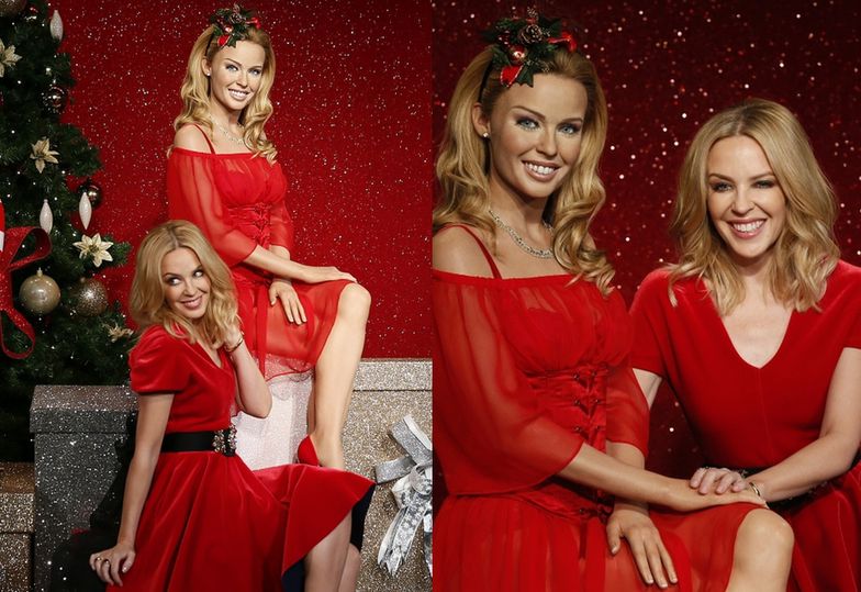 Kylie Minogue prezentuje swoją figurę woskową