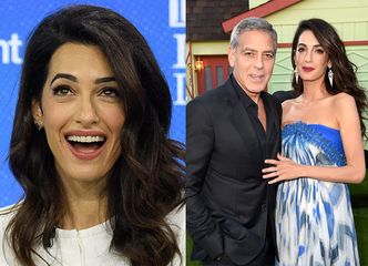 Amal Clooney znowu jest w ciąży? "Ma apetyt na ciasto truflowe i pizzę"