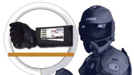 Elastyczny wyświetlacz na rękę: dla wojska od HP 1