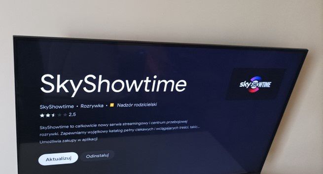Aktualizacja aplikacji SkyShowtime. „Części błędów już nie ma”