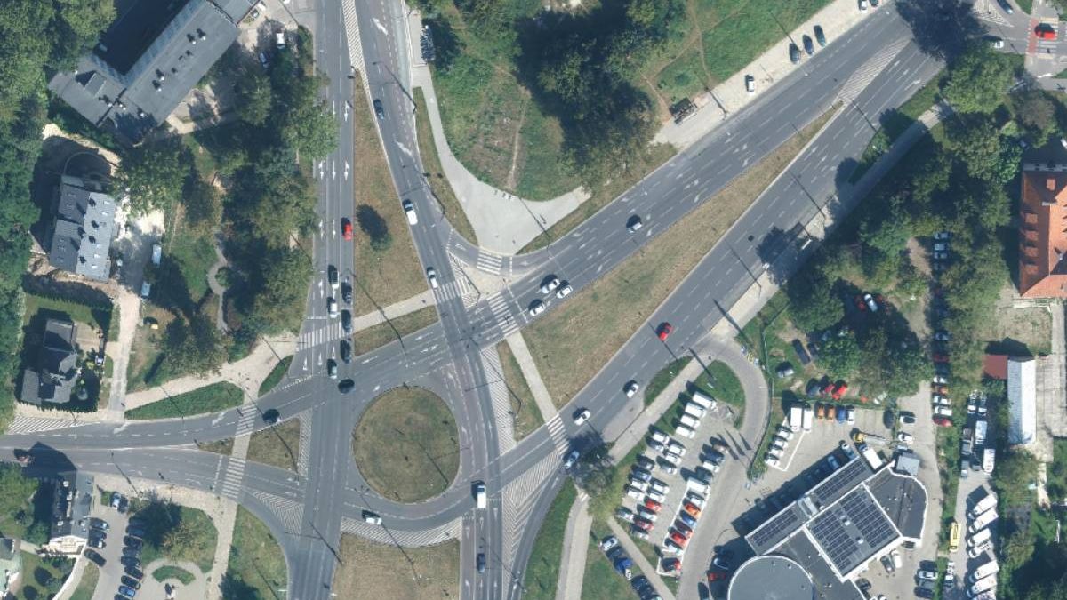 Rondo Mohyły i ulice Lwowska i Podzamcze