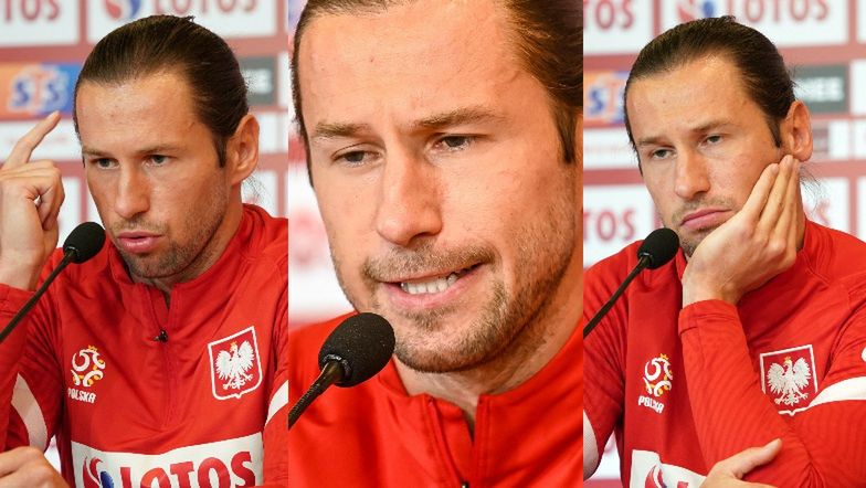 Grzegorz Krychowiak na konferencji prasowej po przegranym meczu