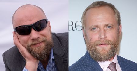 Maciej Stuhr kamufluje się jako Piotr Adamczyk na Festiwalu Off Camera. Poznalibyście go? (ZDJĘCIA)