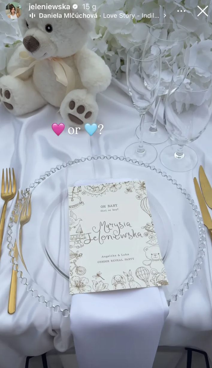 Kulisy gender reveal Andziaks i Luki