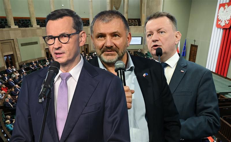 Czarne chmury nad Morawieckim i Błaszczakiem. Dokumenty w Sejmie