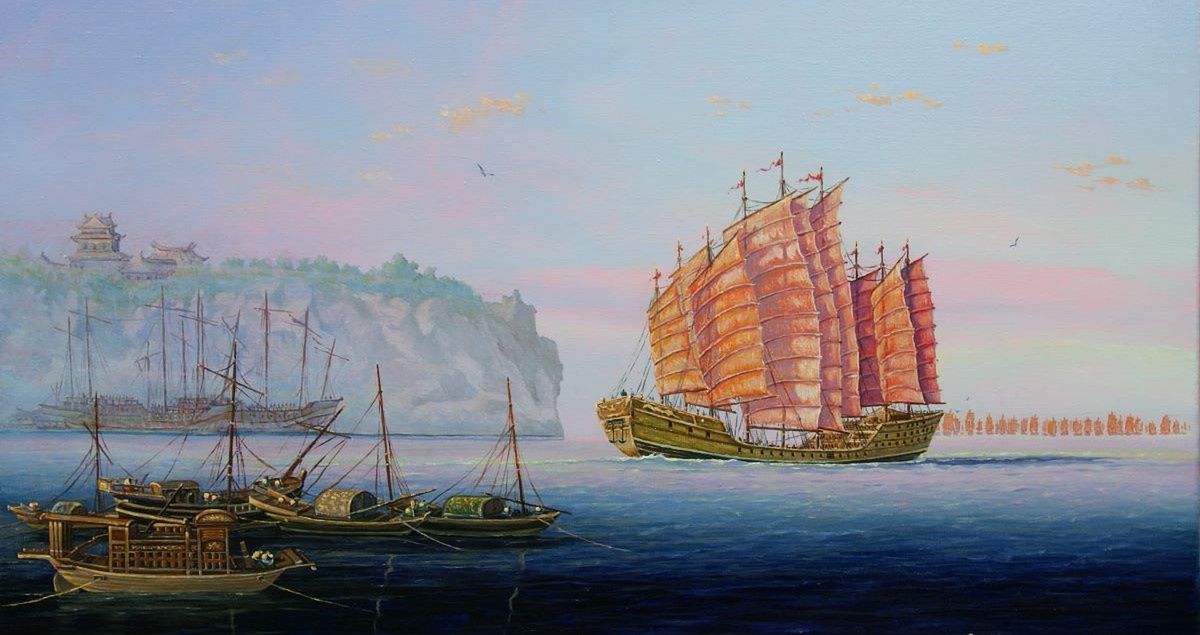 Flota Zheng He. Fot. Vladimir Kosov