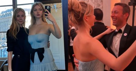 20-letnia córka Gwyneth Paltrow i Chrisa Martina OLŚNIŁA na paryskim Balu Debiutantek. Piękna rodzina?