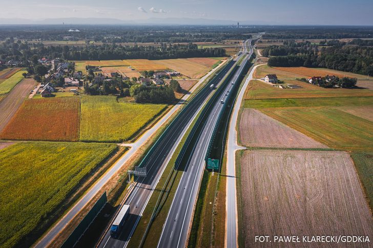 S1 Bieruń–Oświęcim już bez zwężeń. Koniec prac na 2,9 km