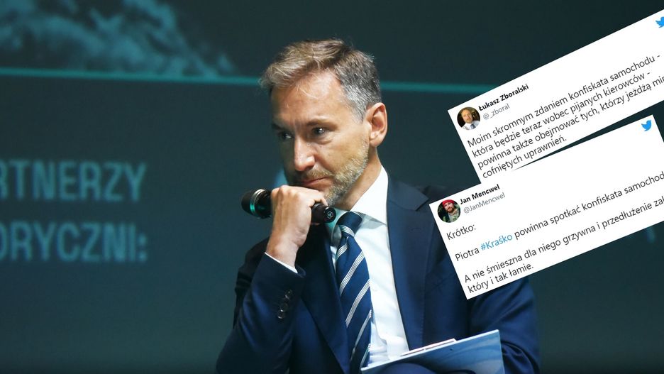 Piotr Kraśko w ogniu krytyki po tym jak okazało się, że został ukarany za prowadzenie bez prawa jazdy