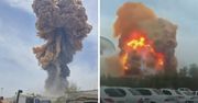 Ogromna eksplozja w Iranie. Kula ognia na niebie