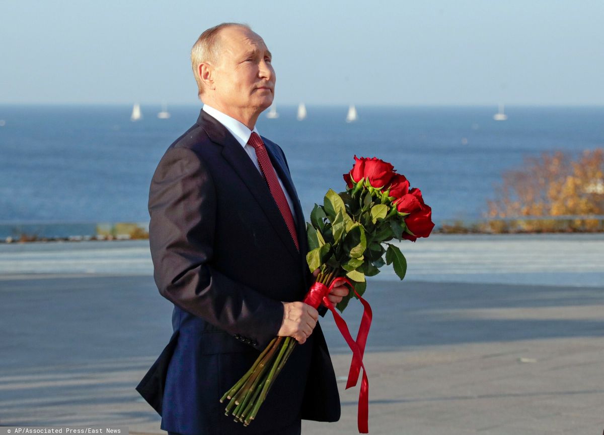  Putin na Krymie. Aneksja „suwerenną wolą narodu" (AP Photo/Mikhail Metzel)
