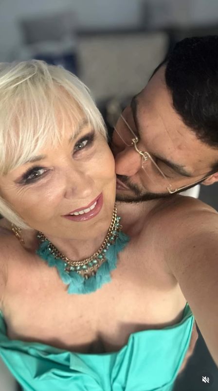 Anna Stasiukiewicz z mężem