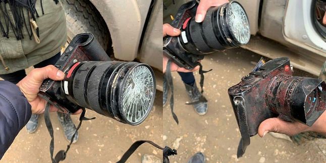 Zniszczone podczas wybuchu aparaty Leica
