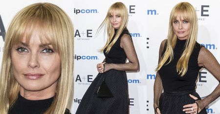 Skromna Izabella Scorupco promuje serial na targach w Cannes