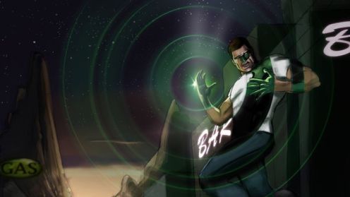 Green Lantern filmem dla fanów 1