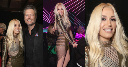 Wyprasowana Gwen Stefani chwali się idealną figurą w sukience Balmain