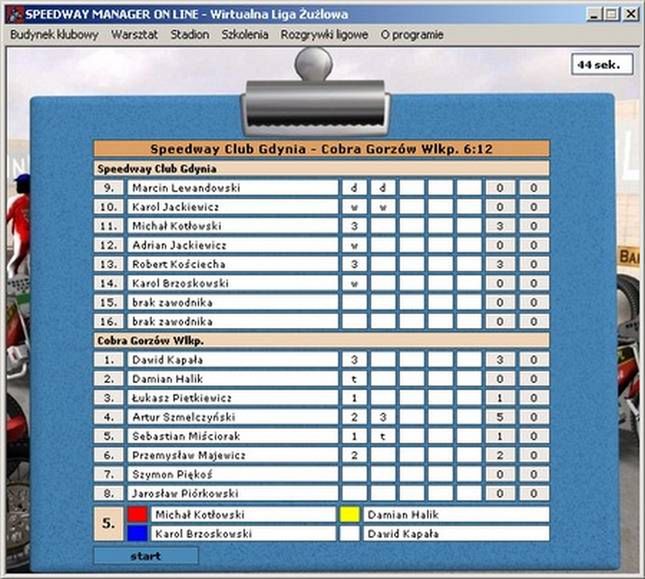 Sports Manager – polski, przeglądarkowy menedżer sportowy 3